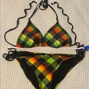 Multi-colored Bikini